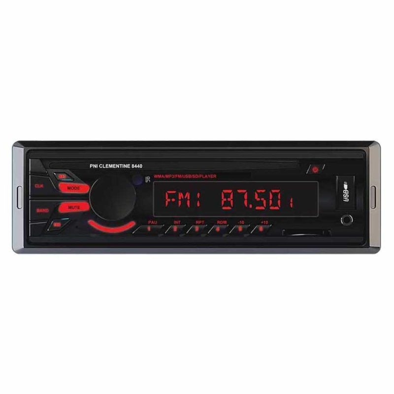 Radios | Clementine 8440 Radio MP3 Player Black Car Electronic Devices Black