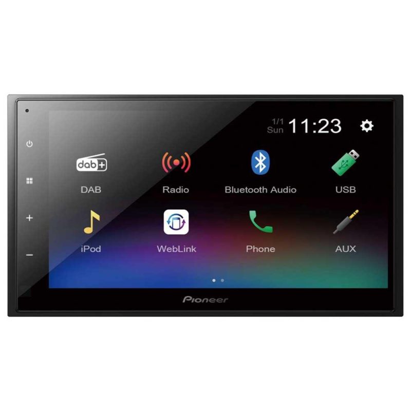 Radios | DMH-A340DAB Car Screen Black Car Electronic Devices Black