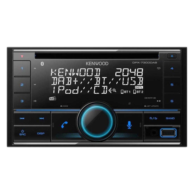 Radios | DPX7300DAB Radio MP3 Player Bluetooth Black Car Electronic Devices Black