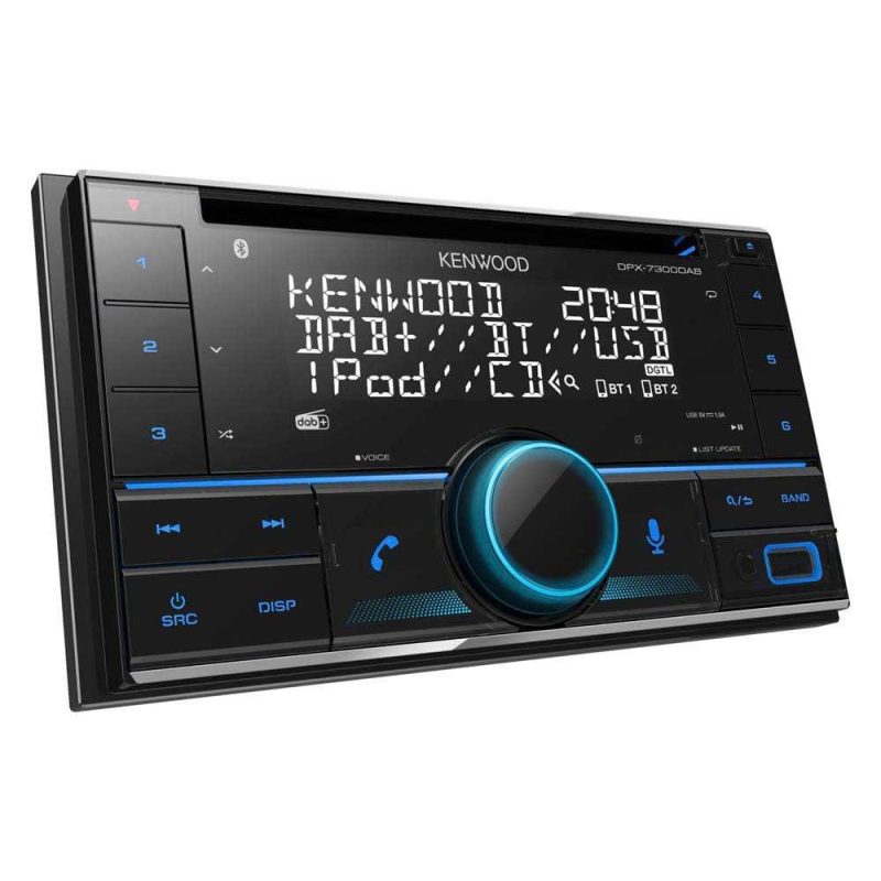 Radios | DPX7300DAB Radio MP3 Player Bluetooth Black Car Electronic Devices Black