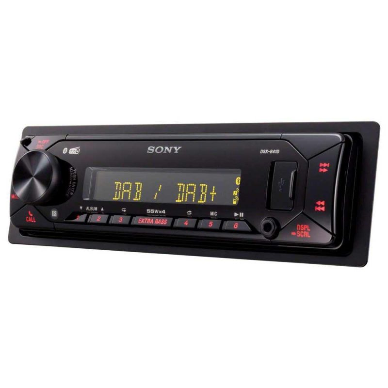 Radios | DSX-B41D Radio MP3 Player Black Car Electronic Devices Black