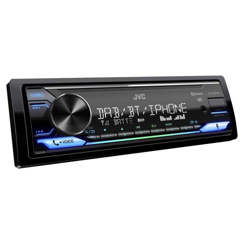 Radios | KD-X482DBT Radio MP3 Player Bluetooth Black Car Electronic Devices Black