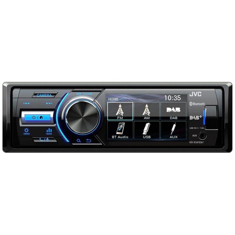 Radios | KD-X561DBT Without DAB-Ant Car Radio Black Car Electronic Devices Black