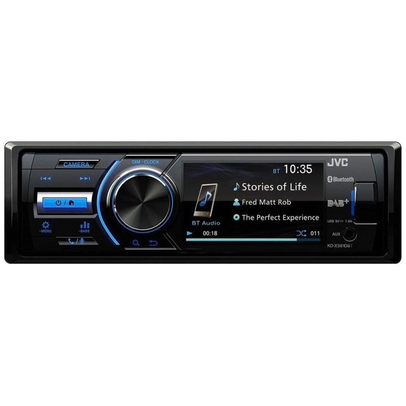 Radios | KD-X561DBT Without DAB-Ant Car Radio Black Car Electronic Devices Black