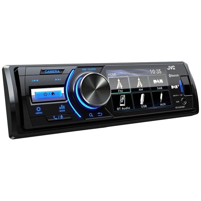 Radios | KD-X561DBT Without DAB-Ant Car Radio Black Car Electronic Devices Black