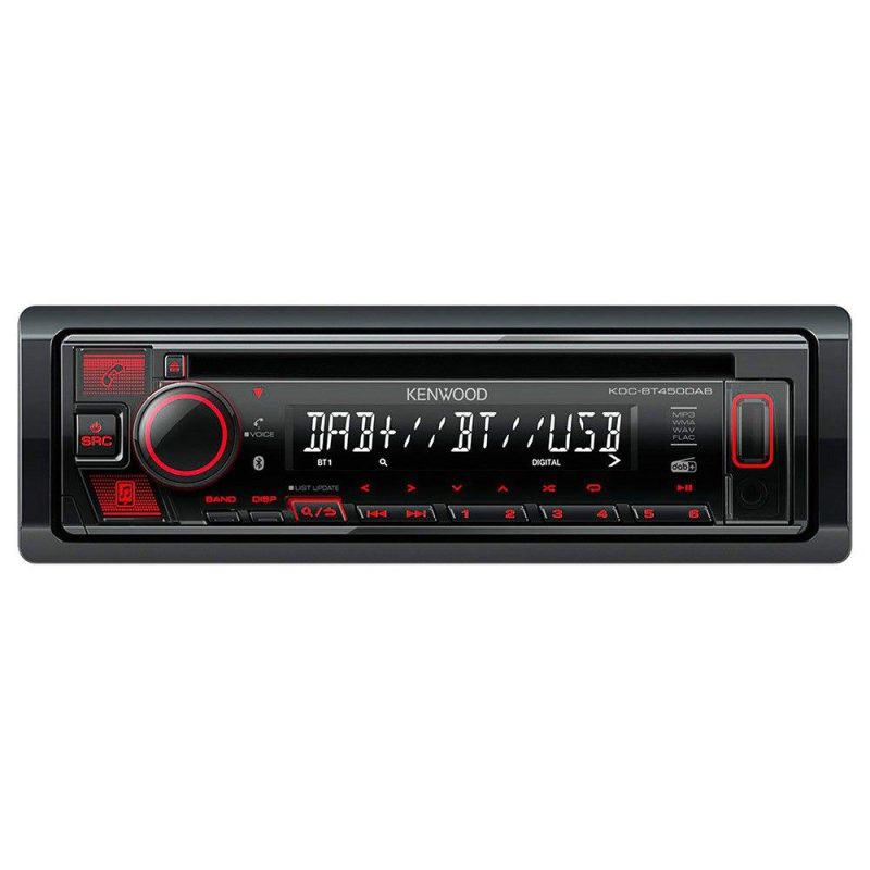 Radios | KDC-BT450DAB Car Radio Silver / Anthracite Car Electronic Devices Anthracite