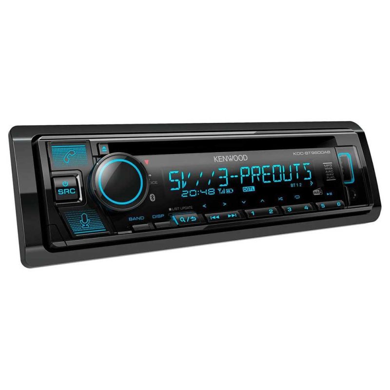 Radios | KDCBT960DAB Radio MP3 Player Black Car Electronic Devices Black