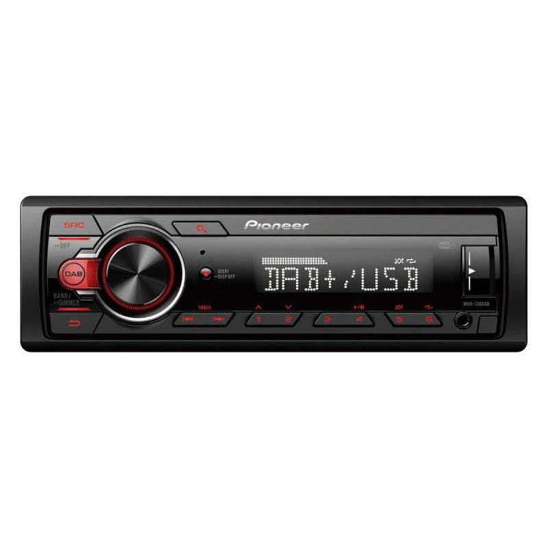 Radios | MVH-130DABAN Dab Antenna Radio MP3 Player Bluetooth Black Car Electronic Devices Black