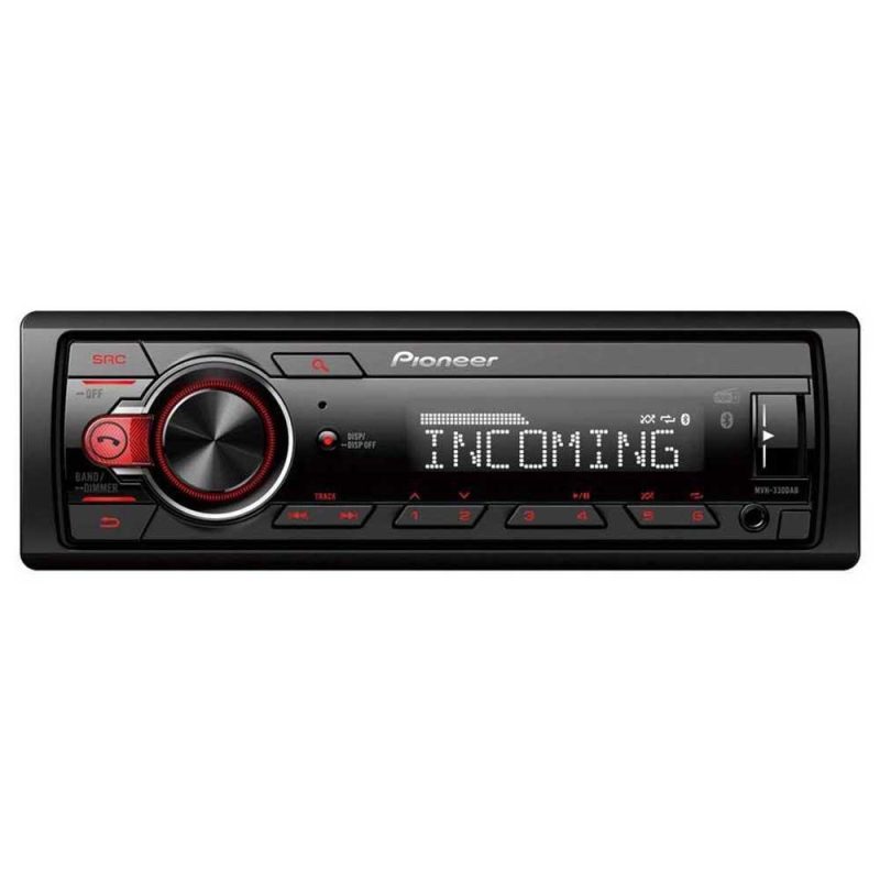 Radios | MVH-330DAB Radio MP3 Player Black Car Electronic Devices Black