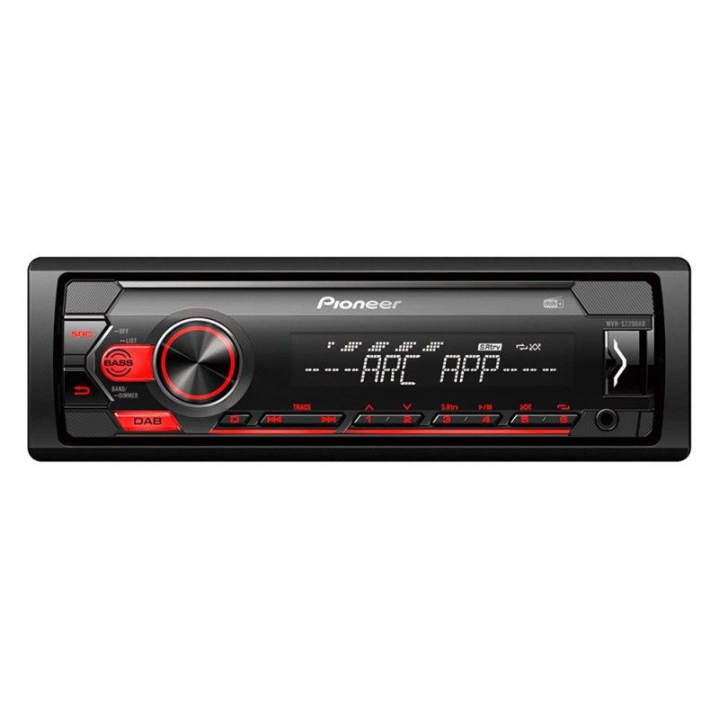 Radios | MVH-S220DAB Car Radio Black Car Electronic Devices Black