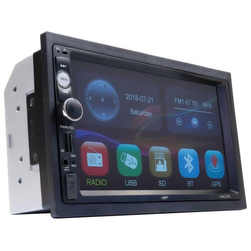 Radios | V8270 GPS Car Radio With Screen Black Car Electronic Devices Black