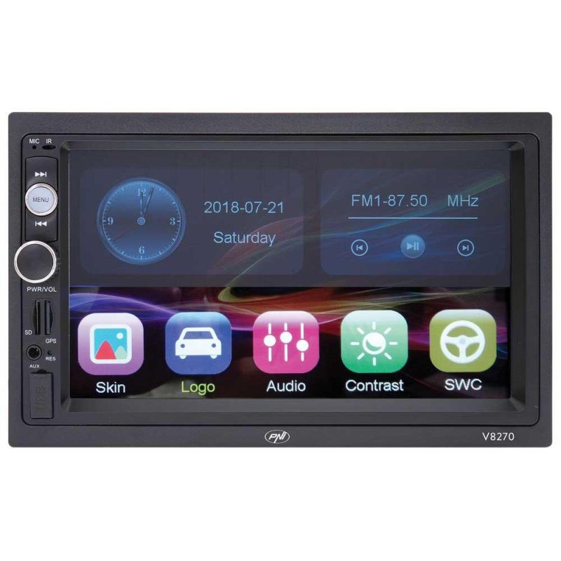 Radios | V8270 GPS Car Radio With Screen Black Car Electronic Devices Black