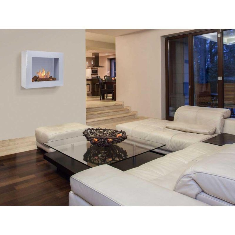 Stoves | Bestbio-G Ethanol Fireplace White Climatization Stoves