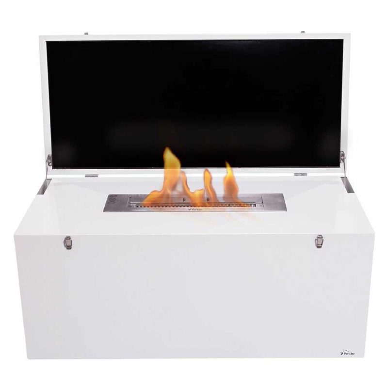 Stoves | Hades Ethanol Fireplace White Climatization Stoves