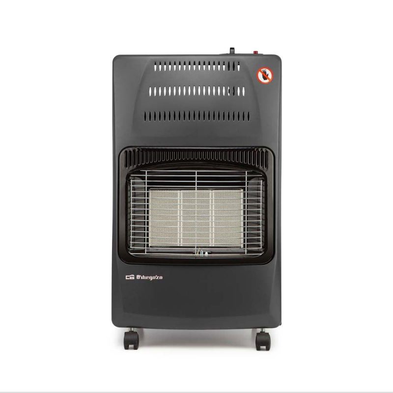 Stoves | HCE 60 4200W Gas Heater Black Climatization Black