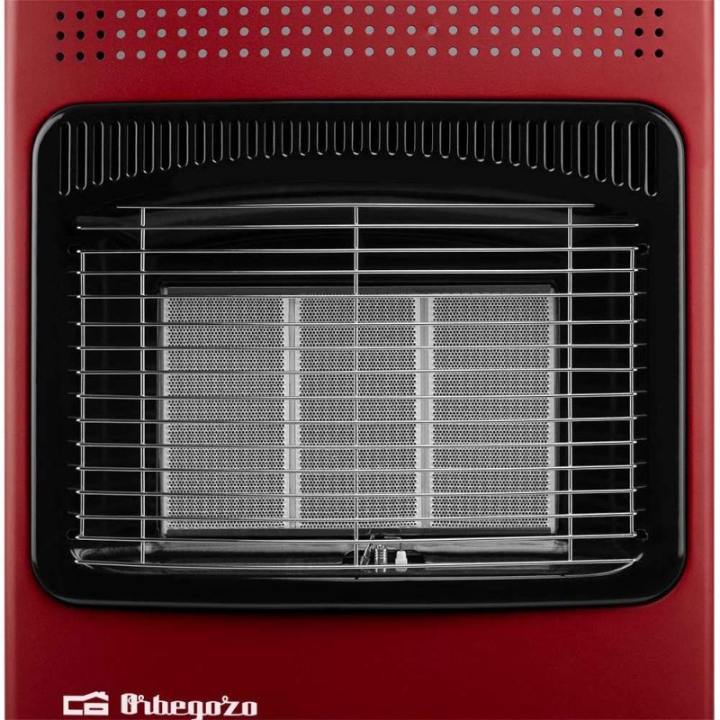 Stoves | HCE 74 4200W Gas Heater Red Climatization Red