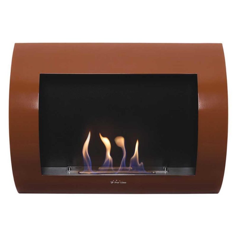 Stoves | Inox-Clasic Br Ethanol Fireplace Brown Climatization Brown