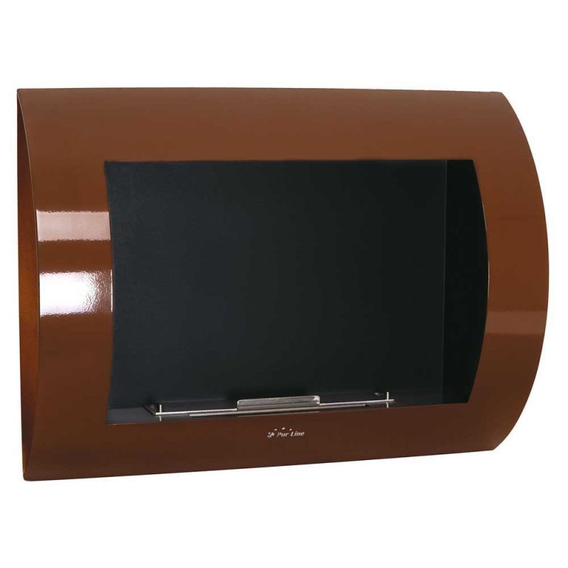 Stoves | Inox-Clasic Br Ethanol Fireplace Brown Climatization Brown