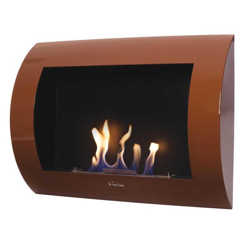 Stoves | Inox-Clasic Br Ethanol Fireplace Brown Climatization Brown