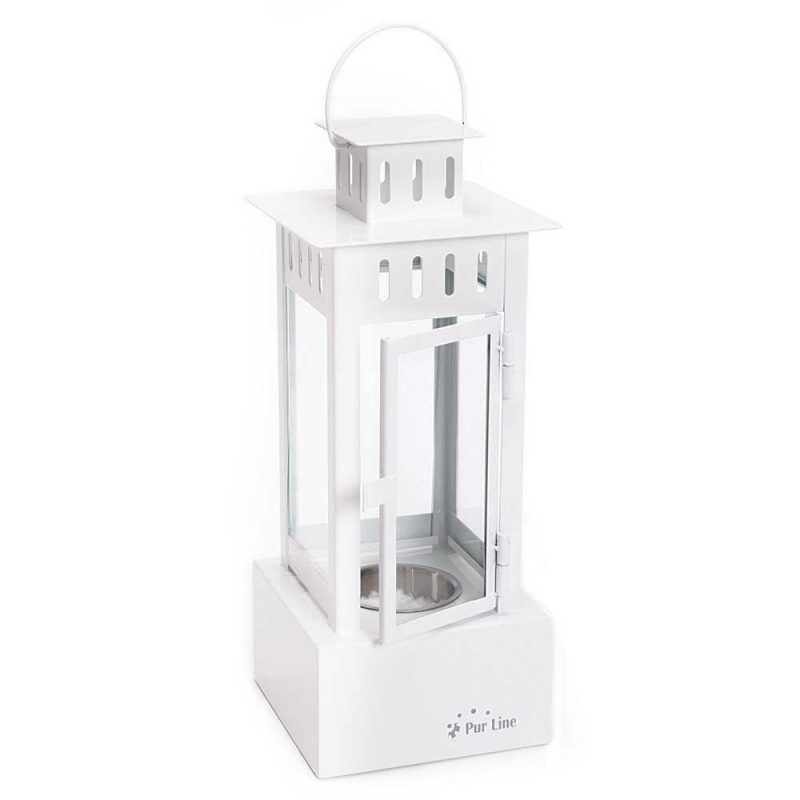 Stoves | Iris W Gas Lantern White Climatization Stoves