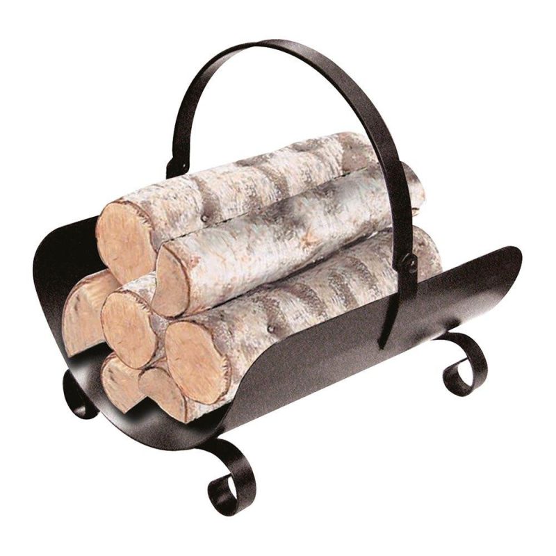 Stoves | KT0546 Firewood Holder Black Climatization Black