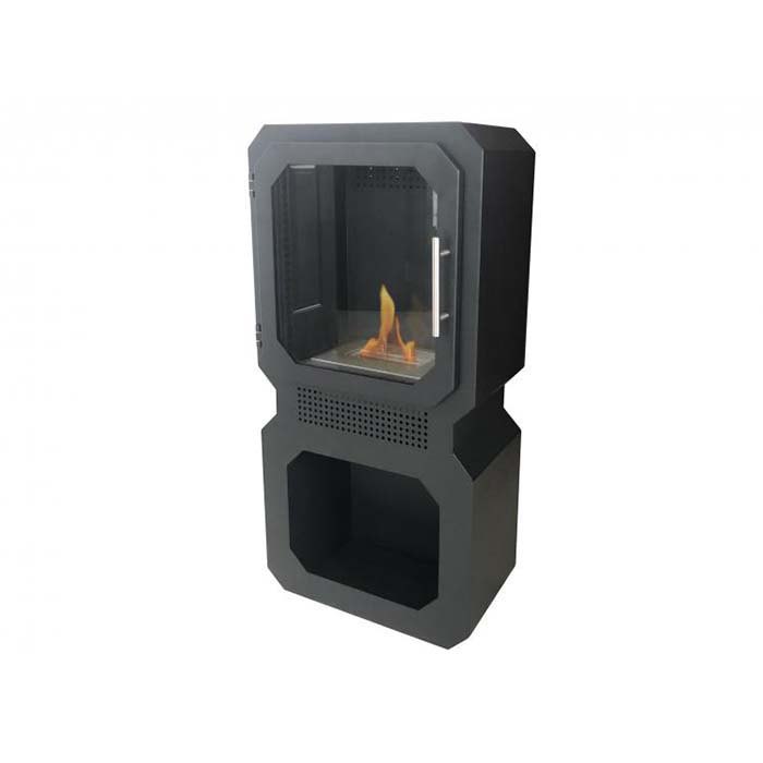 Stoves | Musia Ethanol Stove Black Climatization Black