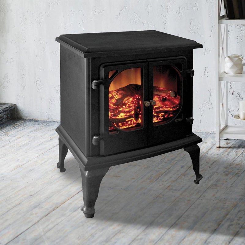 Stoves | Vulcano 1000-2000W Electric Chimmney Climatization Stoves