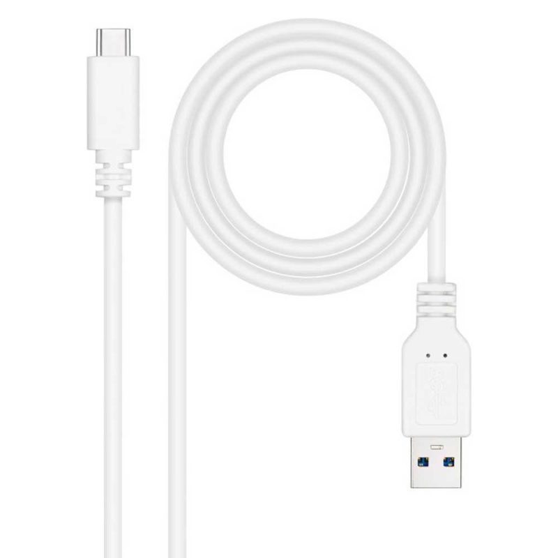 USB Cables | 2 m USB-A To USB-C Cable White Cables USB Cables