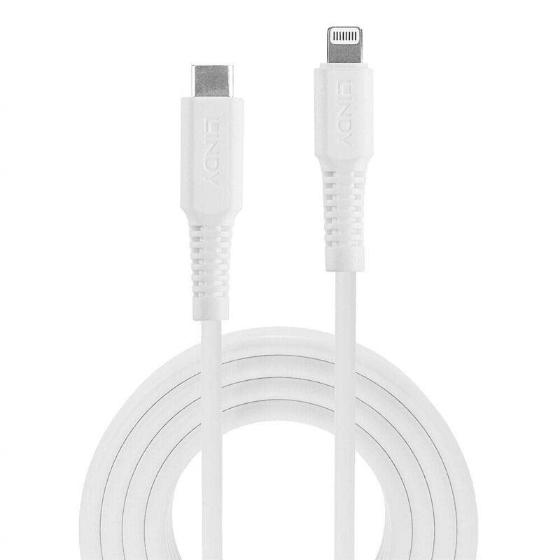 USB Cables | 31315 0.5 m USB-C To Lightning Cable White Cables USB Cables