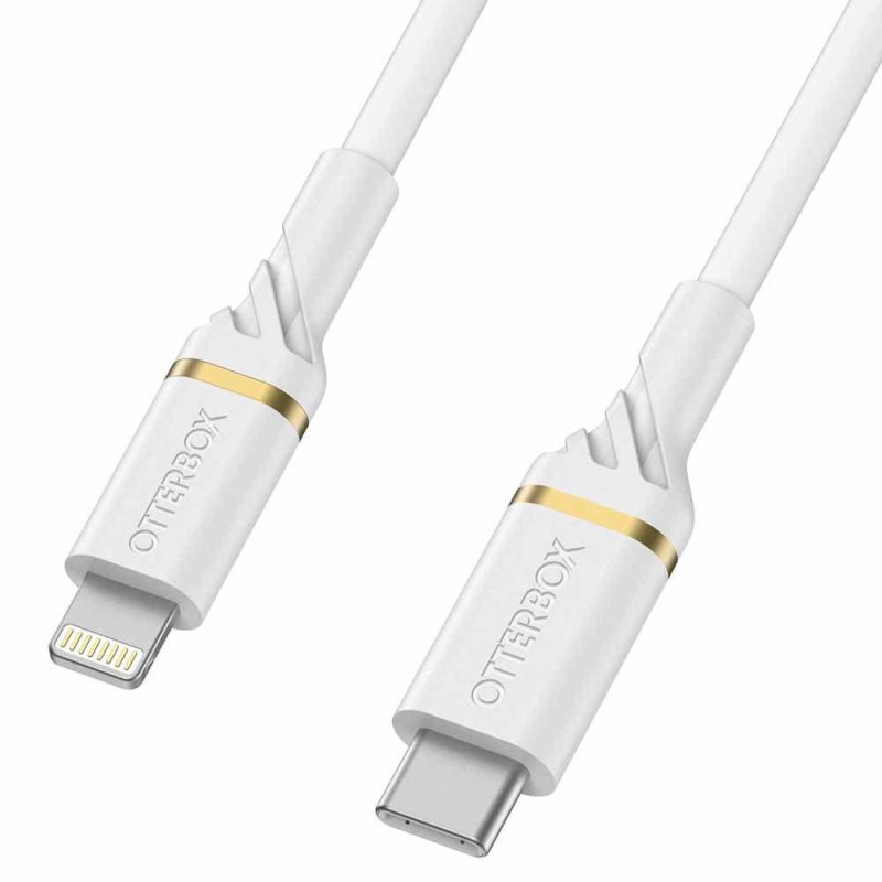 USB Cables | 78-52552 1 m USB-C To Lightning Cable White Cables USB Cables