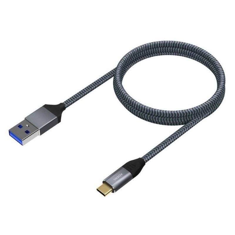 USB Cables | A107-0630 USB-A To USB-C Cable 0.5 m Grey Cables Grey