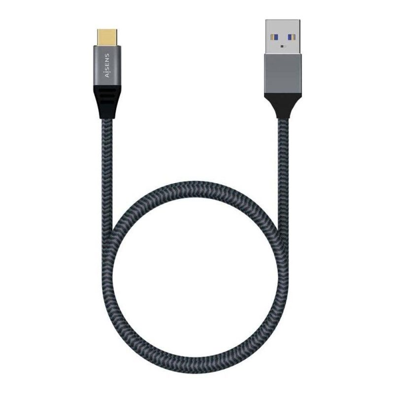 USB Cables | A107-0630 USB-A To USB-C Cable 0.5 m Grey Cables Grey