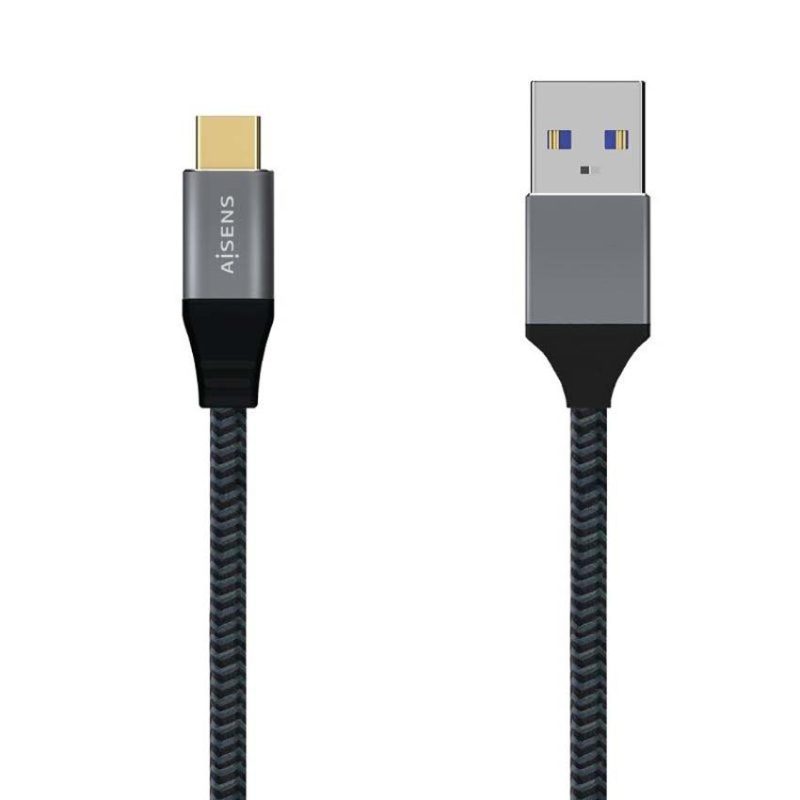 USB Cables | A107-0630 USB-A To USB-C Cable 0.5 m Grey Cables Grey