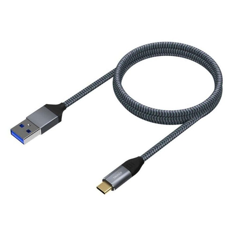 USB Cables | A107-0632 USB-A To USB-C Cable 1.5 m Grey Cables Grey