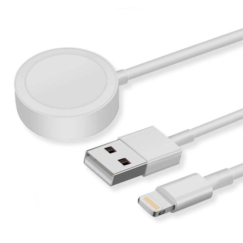 USB Cables | Apple Watch 2 In 1 Cable White Cables USB Cables