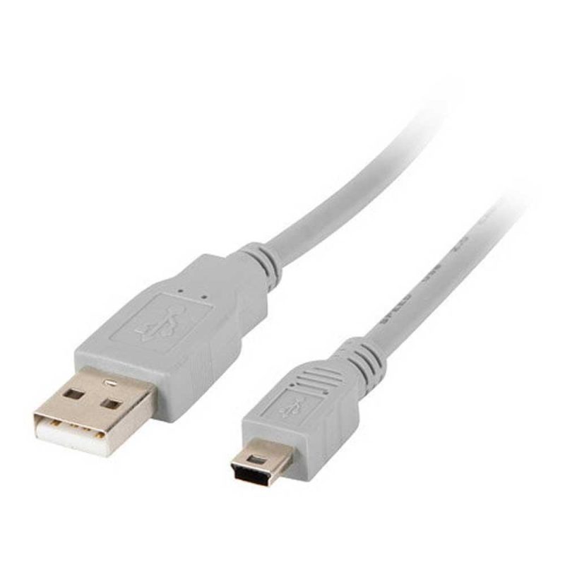 USB Cables | CA-USBK-10CC-0018-S USB-A To Mini USB Cable 1.8 m Grey Cables Grey