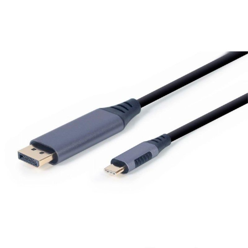 USB Cables | DisplayPort To USB-C Cable 1.8 m Grey Cables Grey