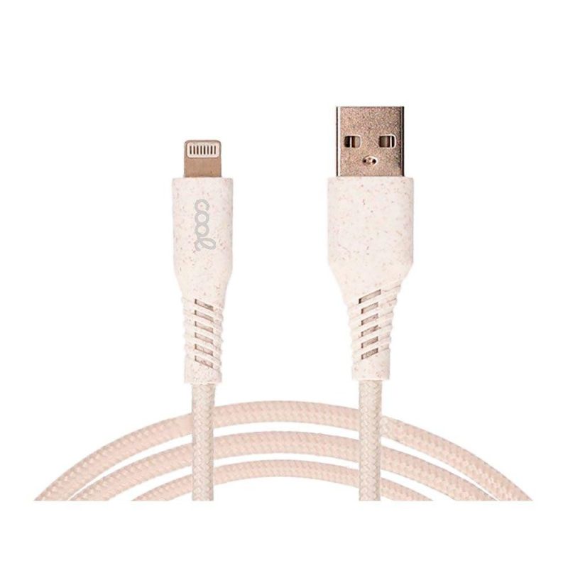 USB Cables | ECO Lightning 1.5 m Cable Beige Cables Beige