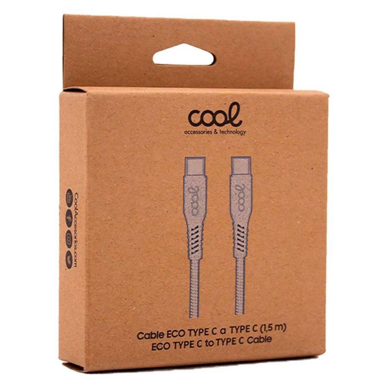 USB Cables | ECO Universal 1.5 m USB-C Cable Beige Cables Beige