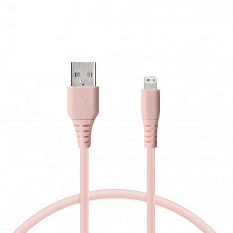 USB Cables | Lightning MFI Cable 1 m Pink Cables Pink