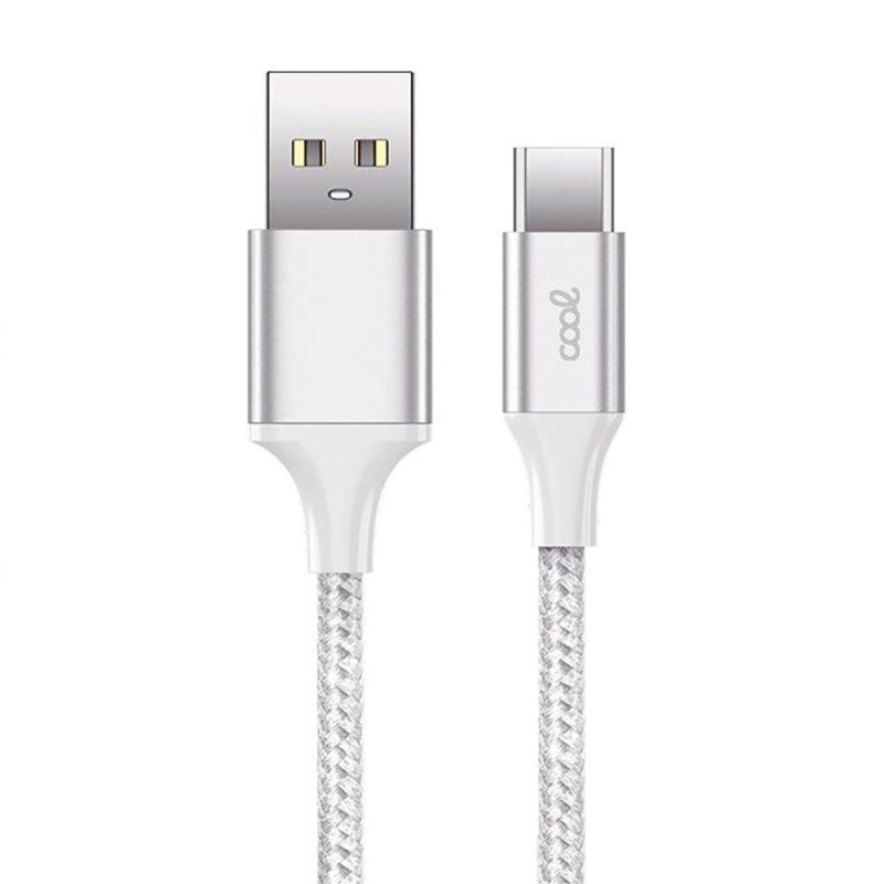 USB Cables | Nylon 1.2 m USB-C Cable White Cables USB Cables