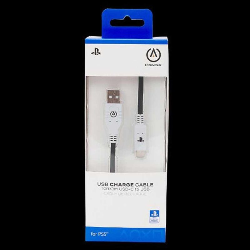 USB Cables | PS5 3m USB-A To USB-C Cable White Cables USB Cables