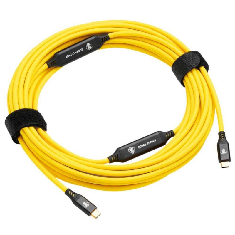 USB Cables | Straight 10 m USB-C To USB-C Cable Yellow Cables USB Cables