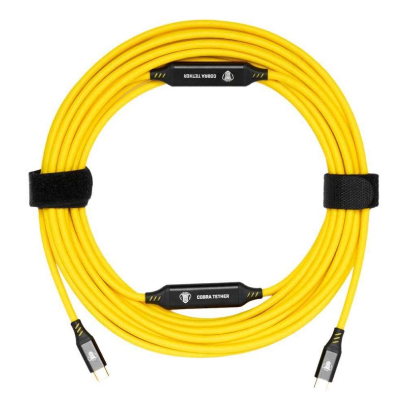 USB Cables | Straight 10 m USB-C To USB-C Cable Yellow Cables USB Cables