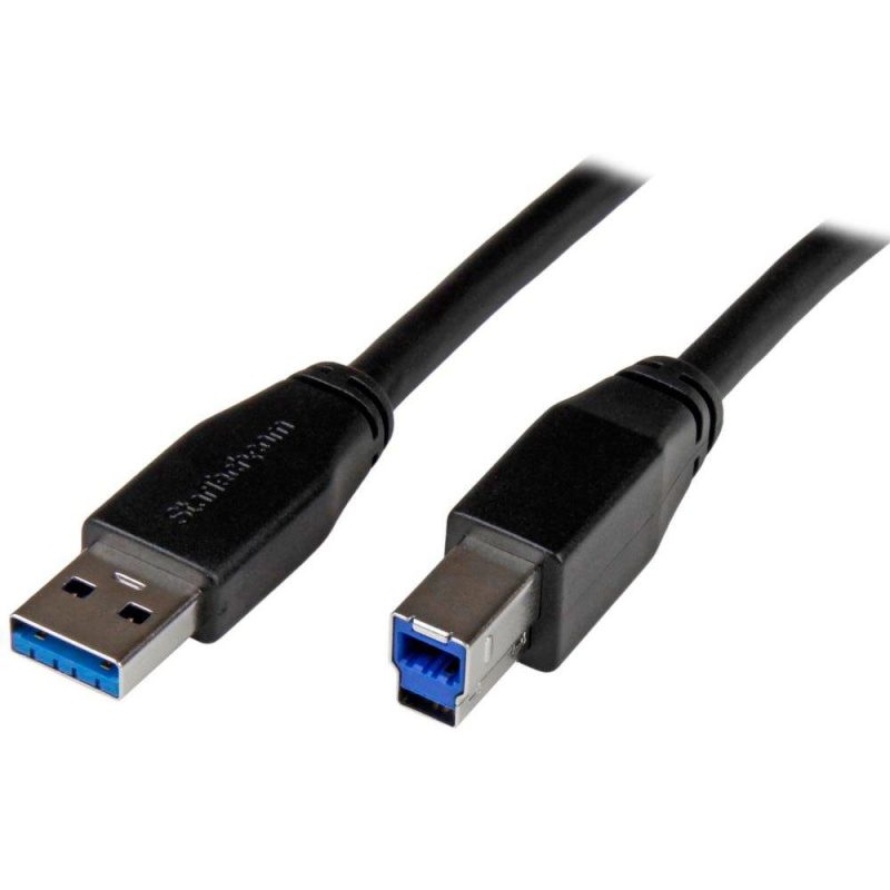 USB Cables | SuperSpeed USB 3.0 Cable A to B-M/M 1m Blue Cables Blue