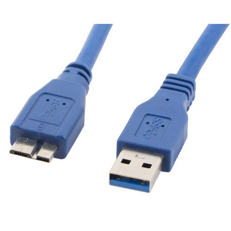 USB Cables | USB 3.0 To Micro USB Cable 3 m Blue Cables Blue