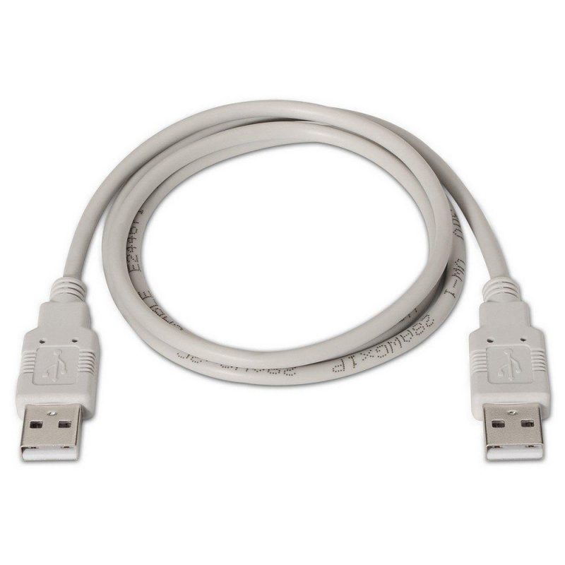 USB Cables | USB-A 2.0 To M/M 1 m Beige Cables Beige