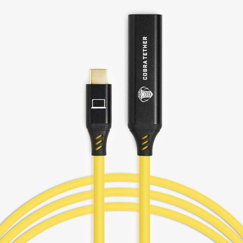 USB Cables | USB-C Extensor Cable 10 m Yellow Cables USB Cables