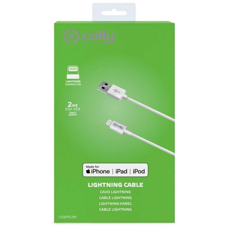 USB Cables | USB To Lightning 2m USB Cable White Cables USB Cables