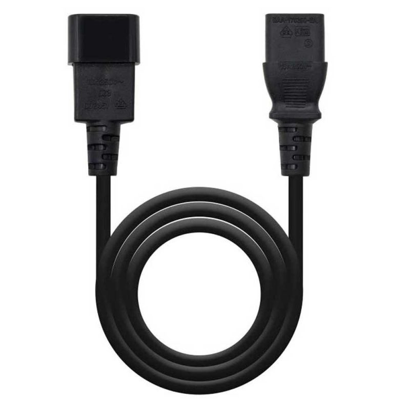 Electrical Power Cables | C13H-C14M Power Cord 5 m Black Cables Black